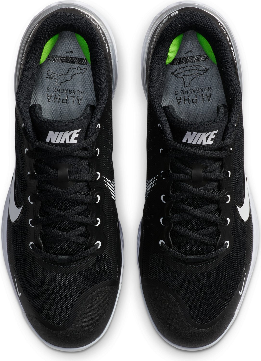 Nike Men's Alpha Hurrache Elite 3 Low Baseball Cleats - view number 5