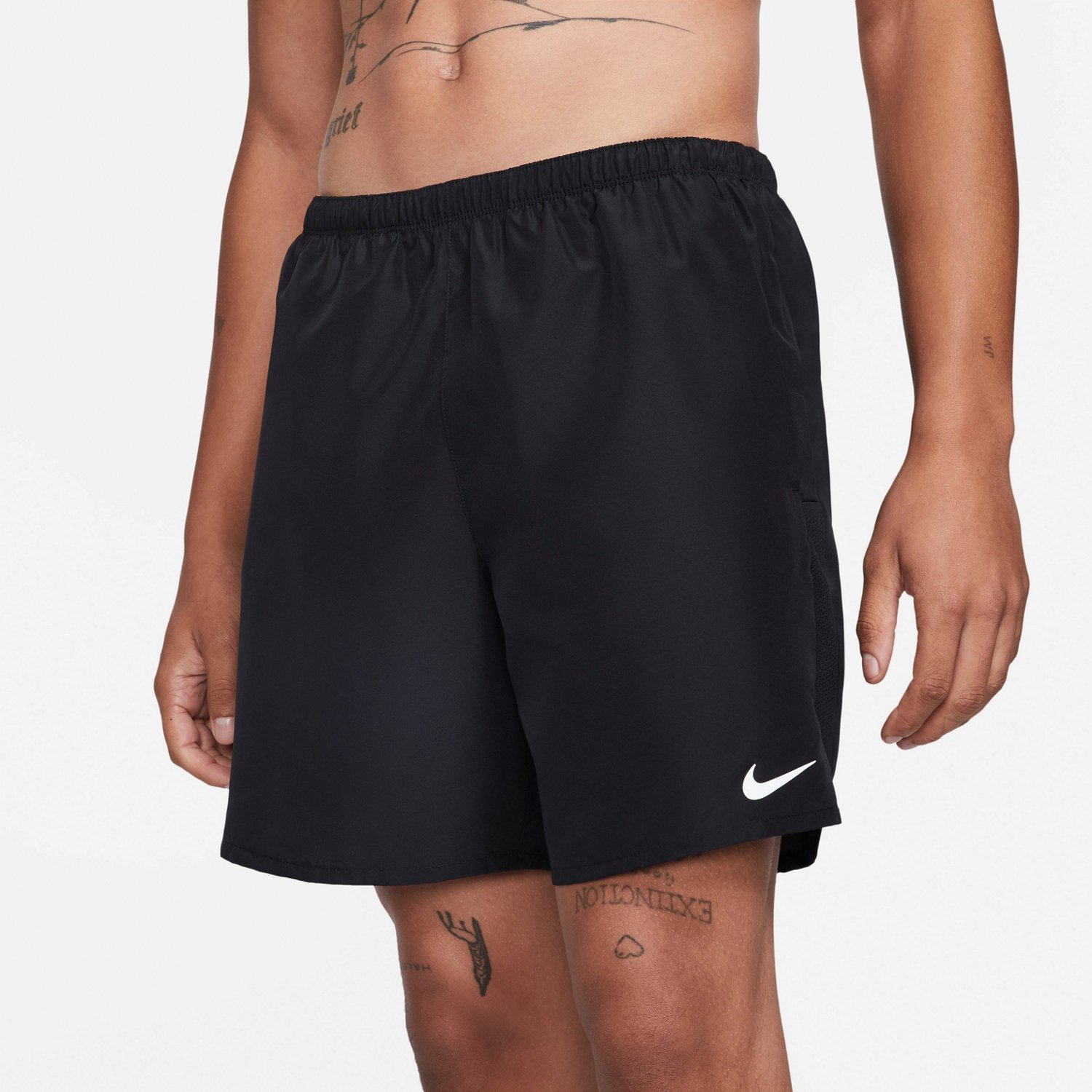 Frente blanco lechoso canal Nike Men's Dri-FIT Challenger Brief-Lined Running Shorts 7 in | Academy