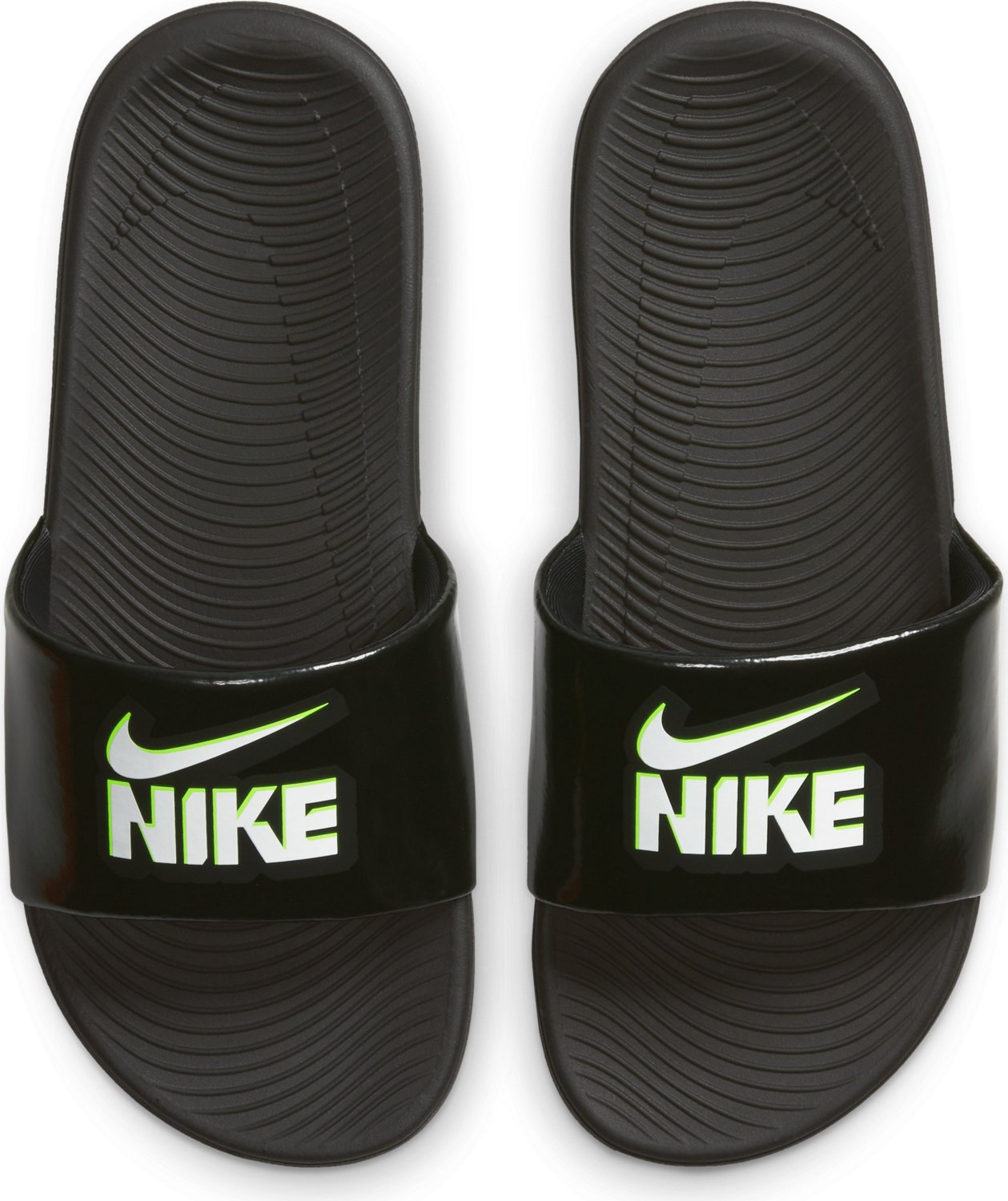 nike kawa adjustable slides youth