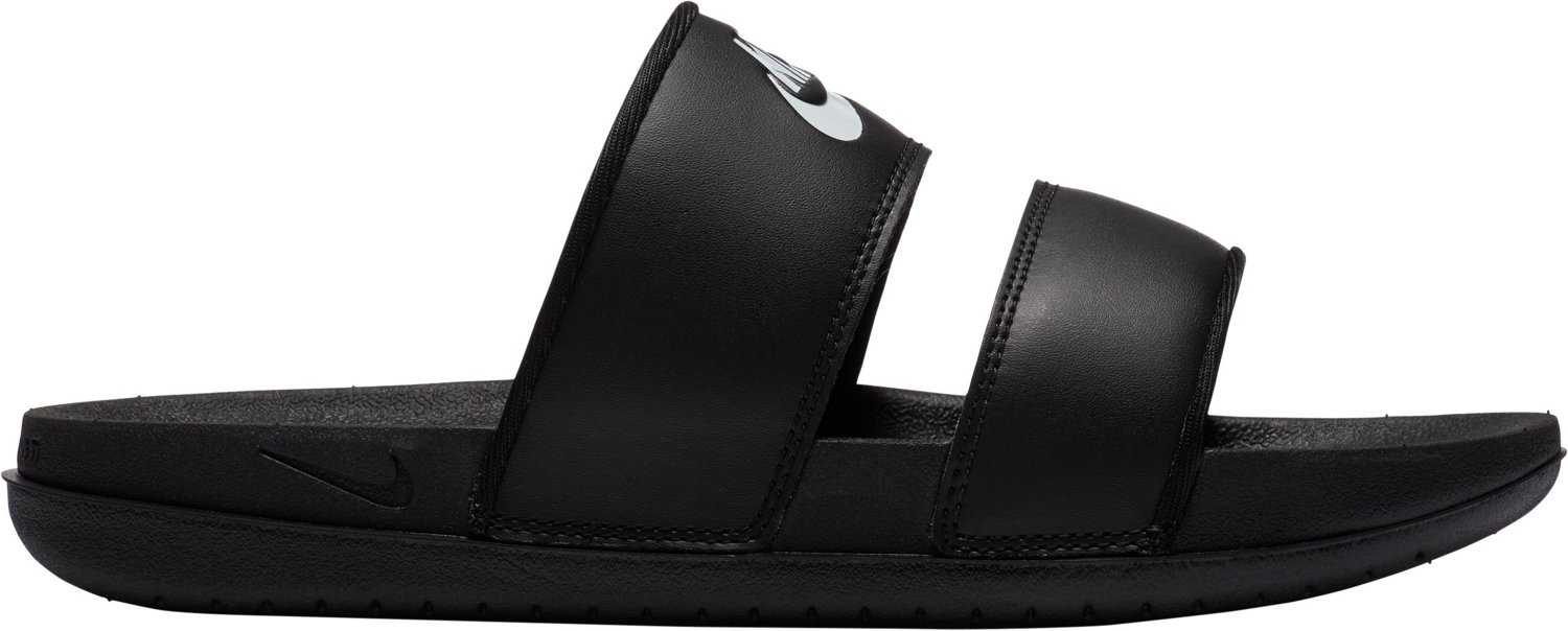 Black Nike Benassi Soccer Sandals - Nike Soccer Slides