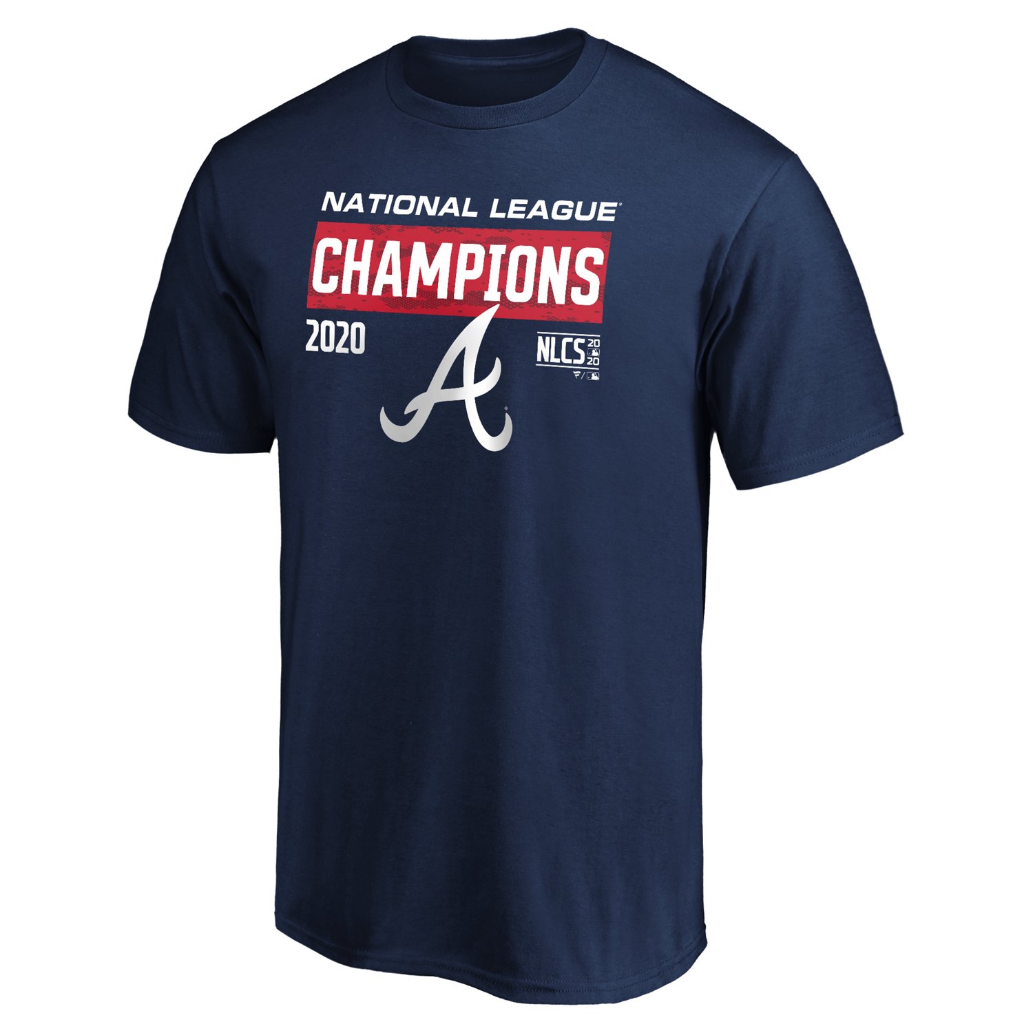 Atlanta Braves Men's 20202 NLCS Champs Bloop Single Roster T-shirt - view number 2