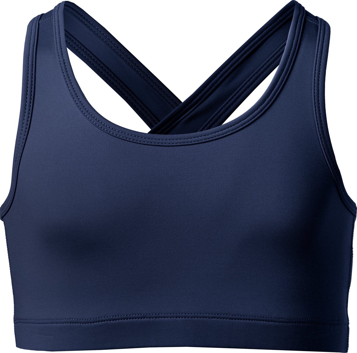 BCG Girls' Athletic Solid Light Support Sports Bra