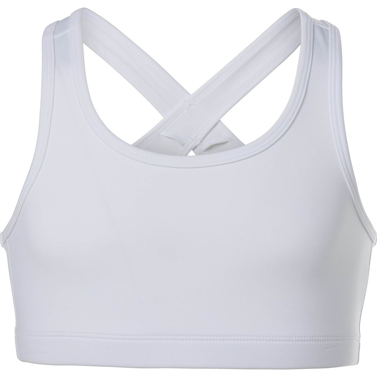BCG Girls' Athletic Solid Light Support Sports Bra | Academy