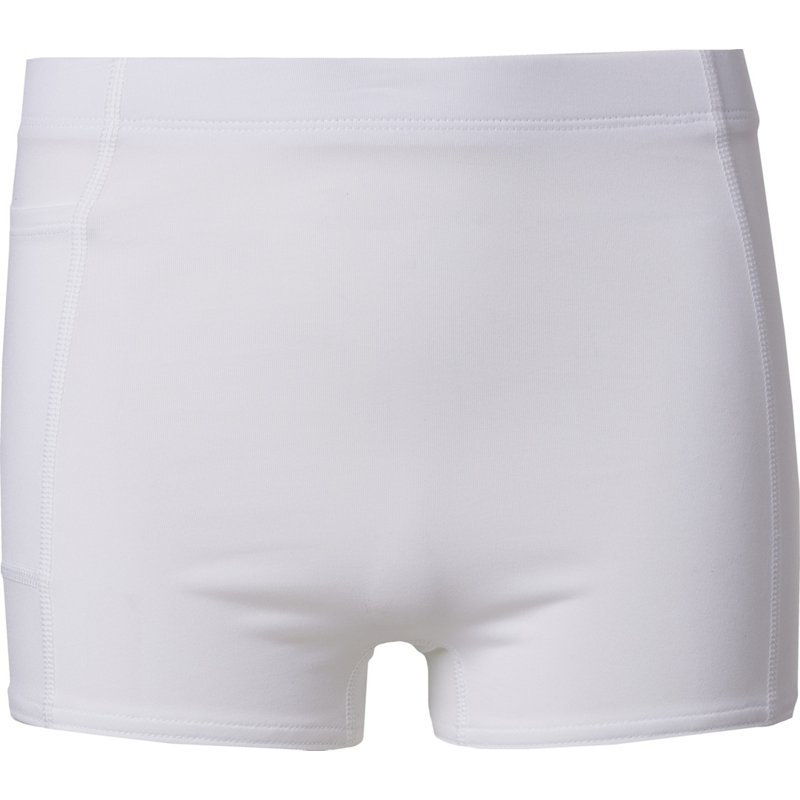 BCG Girls' Volley Training Shorts 4 in Bright White, X-Large - Girl's Athletic Shorts at Academy Sports