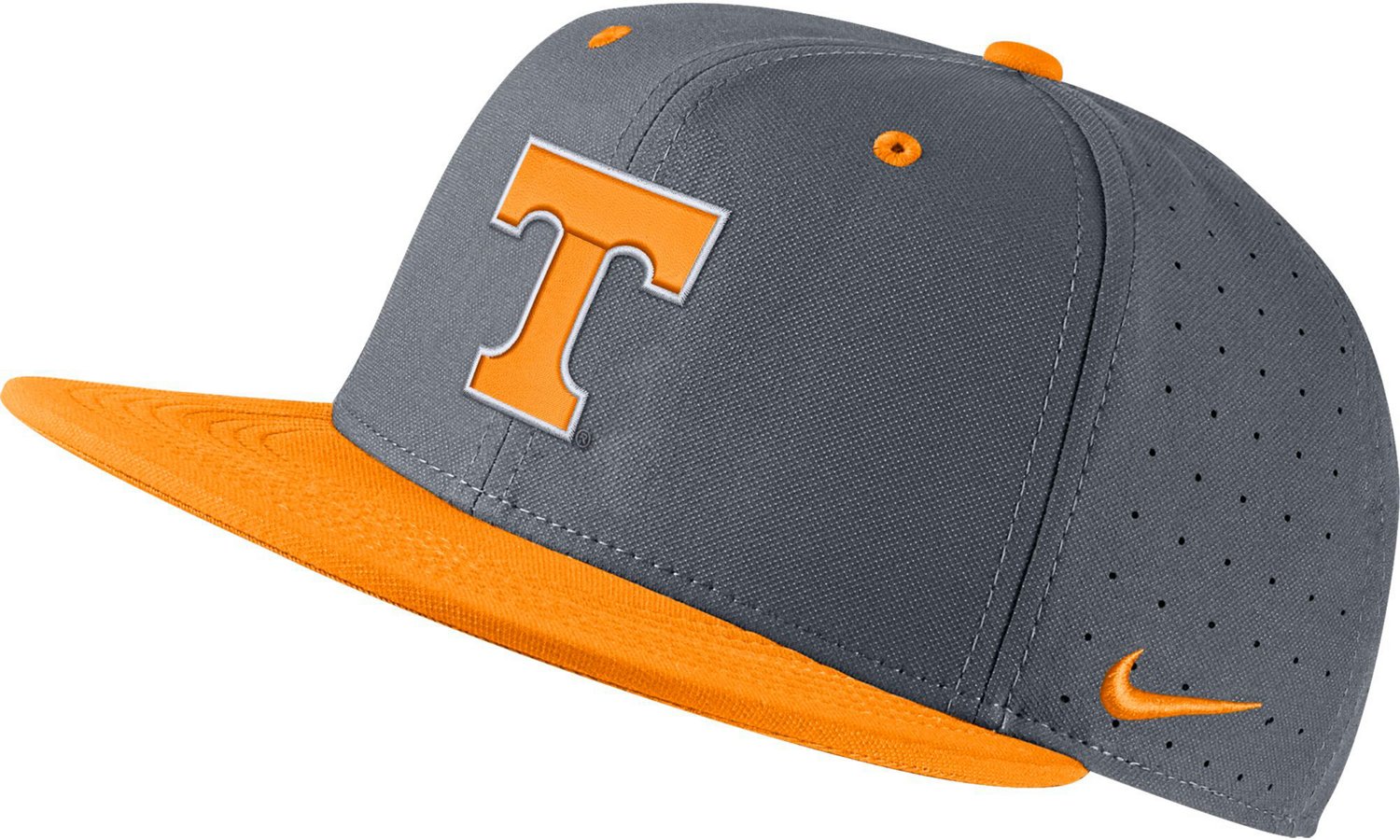 TN (Tennessee) Baseball Cap Washed Black