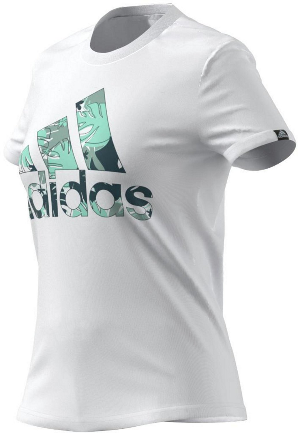 adidas Women's BOS Tropical Graphic T-shirt - view number 3