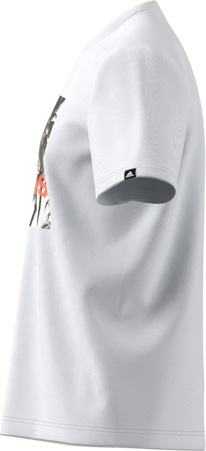 Adidas Men's Aeroready Vacation Photo Graphic T-shirt