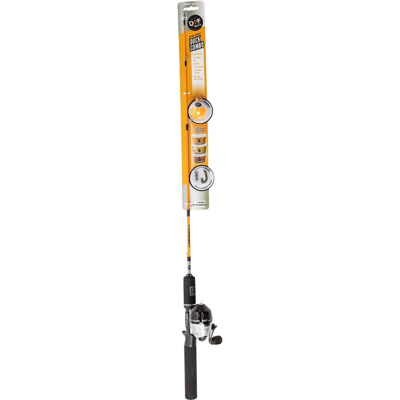 Kid Casters DMF Don't Forget The Worms Spincast Rod and Reel Combo - Spincast Combos at Academy Sports
