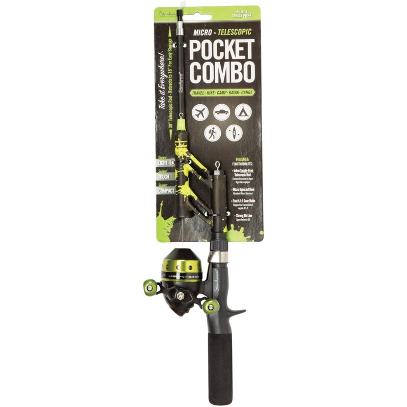 Photos - Other for Fishing Lil Anglers Profishiency 30" L Pocket Spincast Combo - Spincast Combos at