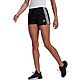 adidas Women's 3-Stripes Essentials Slim Shorts 3 in                                                                             - view number 1 selected