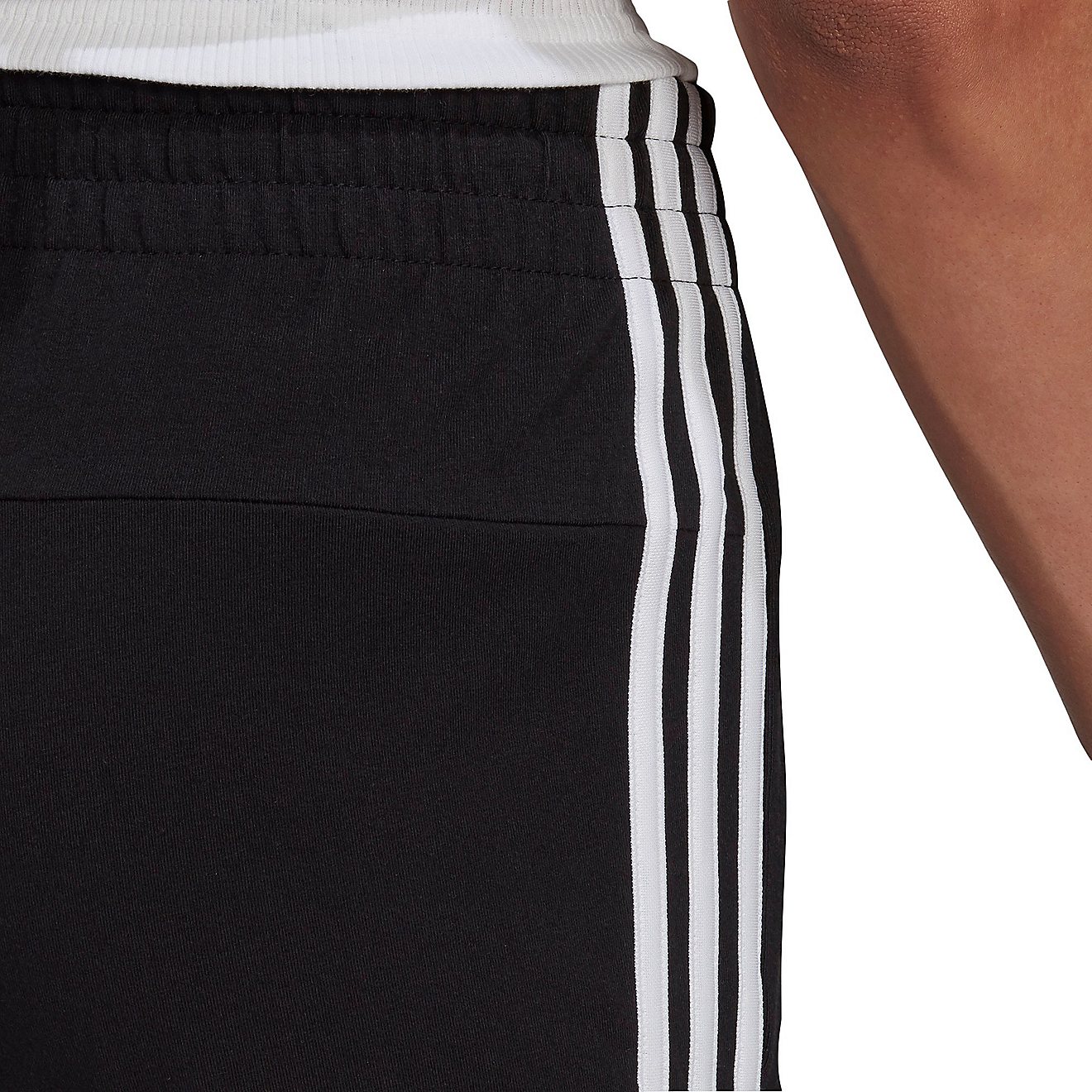 adidas Women's 3-Stripes Essentials Slim Shorts 3 in                                                                             - view number 5