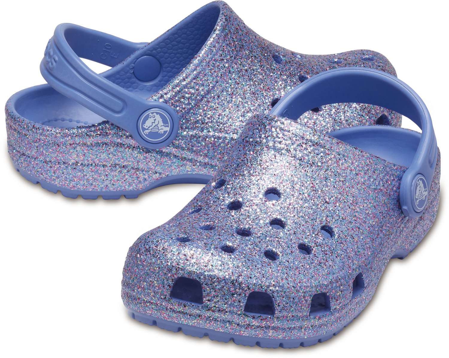 Crocs Girls' Classic Glitter Clogs - view number 4