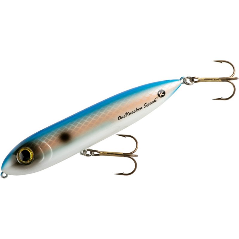 Heddon One Knocker Spook Topwater - 5/8 oz. - River Shad