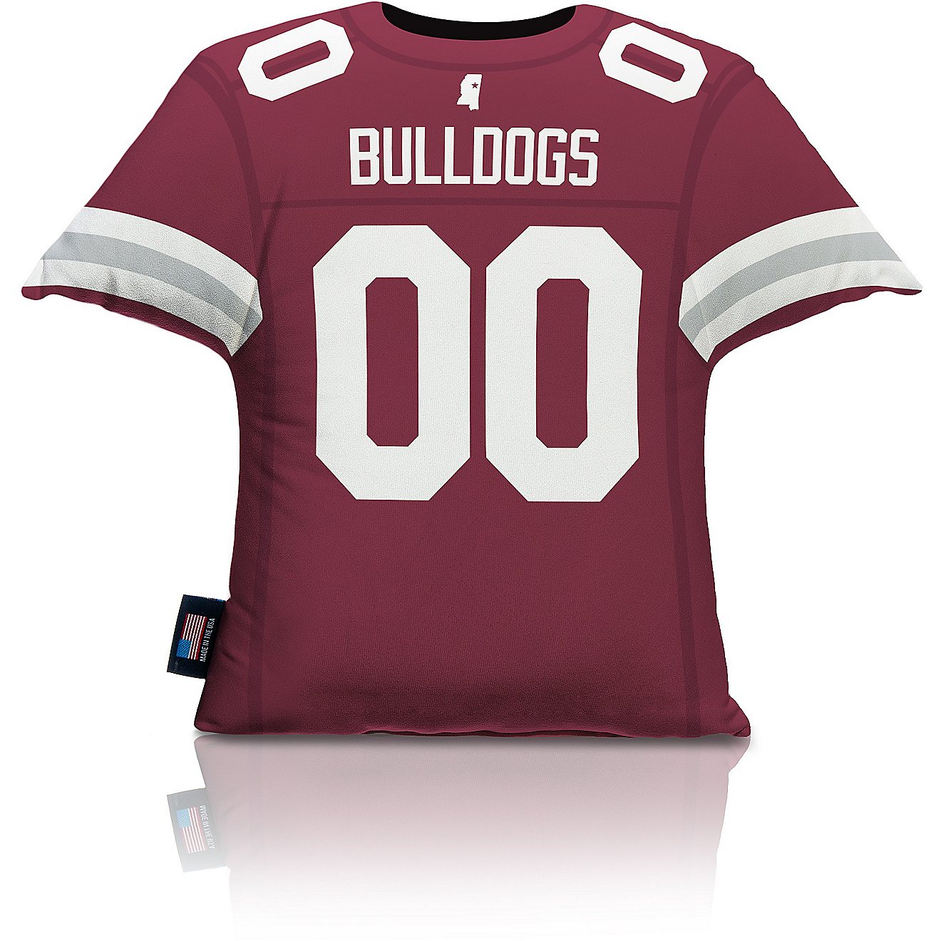 Pegasus Sports Mississippi State University Plushlete Big League Jersey Pillow                                                   - view number 1