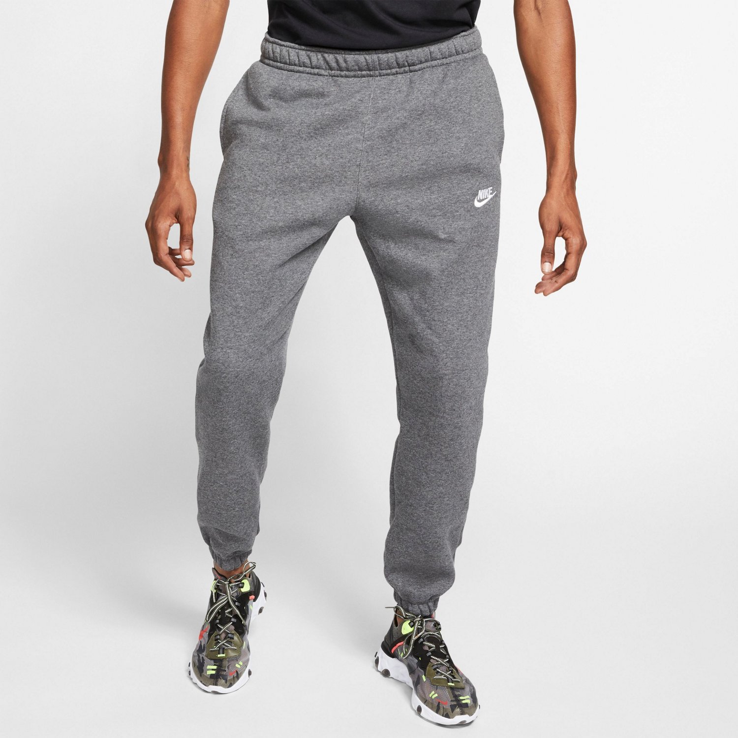 Nike Men's Sportswear Club Fleece Cuffed Sweatpants - view number 2