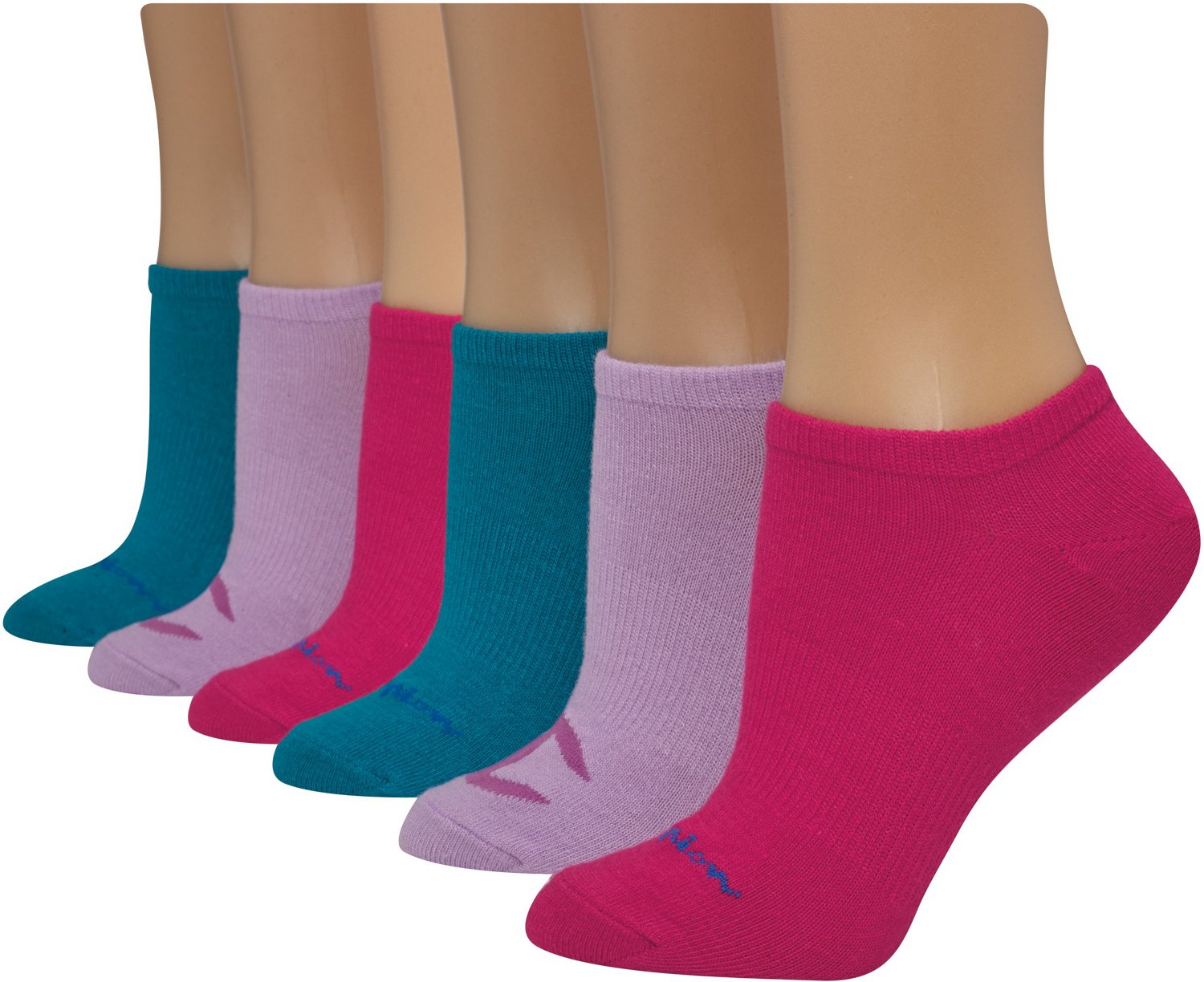 Champion Women's Super Low No Show Sock, 6 Pack