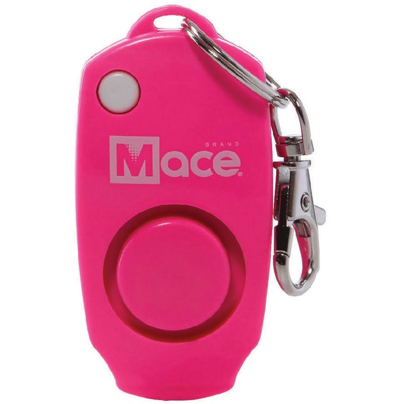 Mace 130 dB Personal Alarm Keychain with Whistle Pink Bright - Personal Safety at Academy Sports