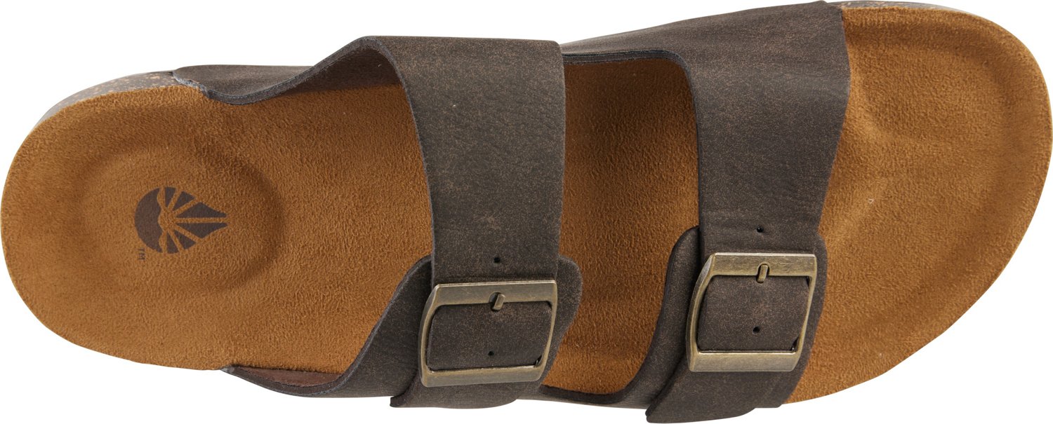 O'Rageous Men's 2 Buckle Cork Slide Sandals Academy