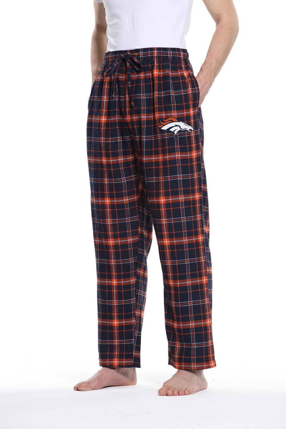 College Concept Men's Denver Broncos Ultimate Flannel Pants