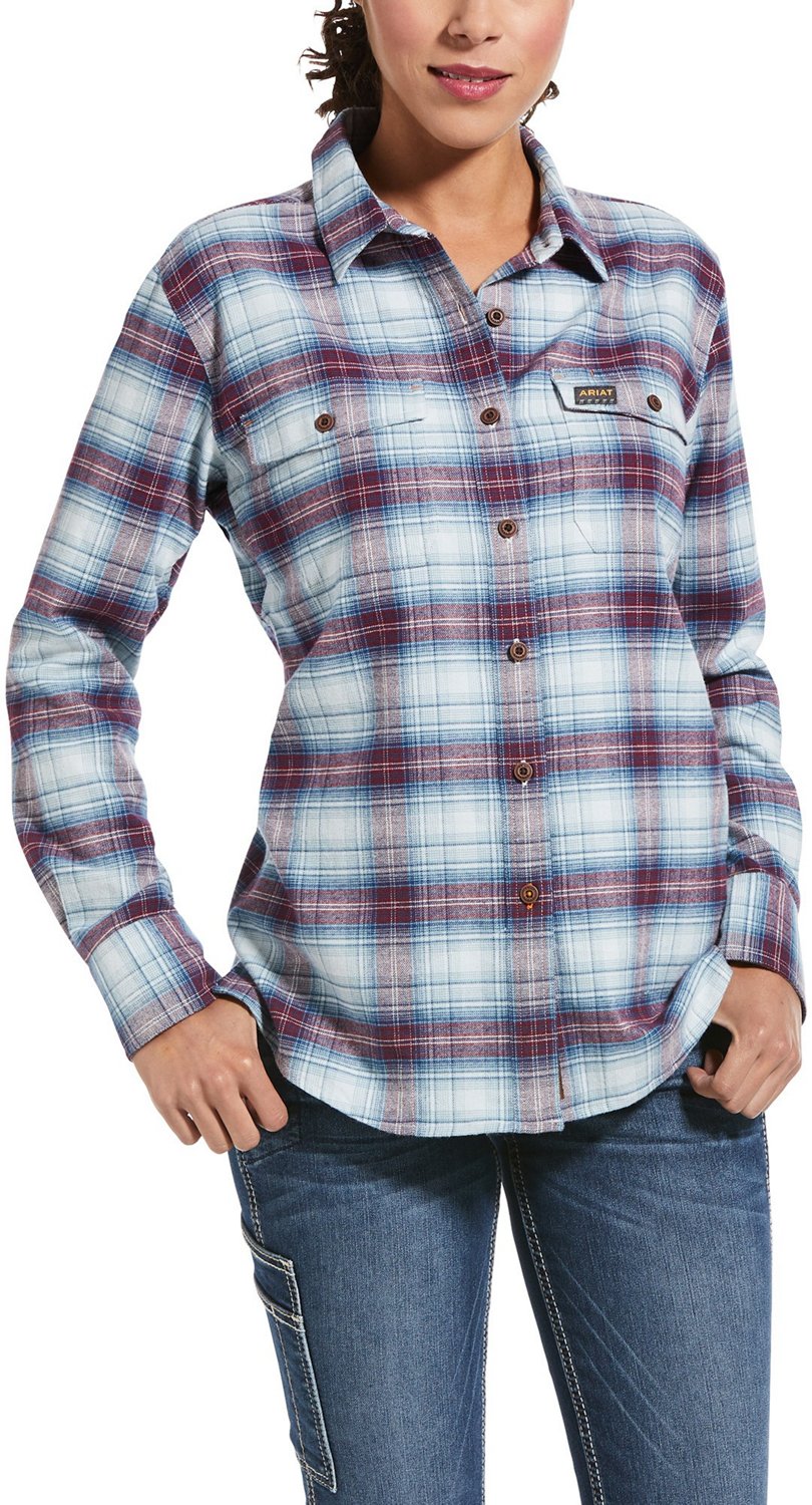 Ariat Women's Rebar Flannel DuraStretch™ Work Shirt
