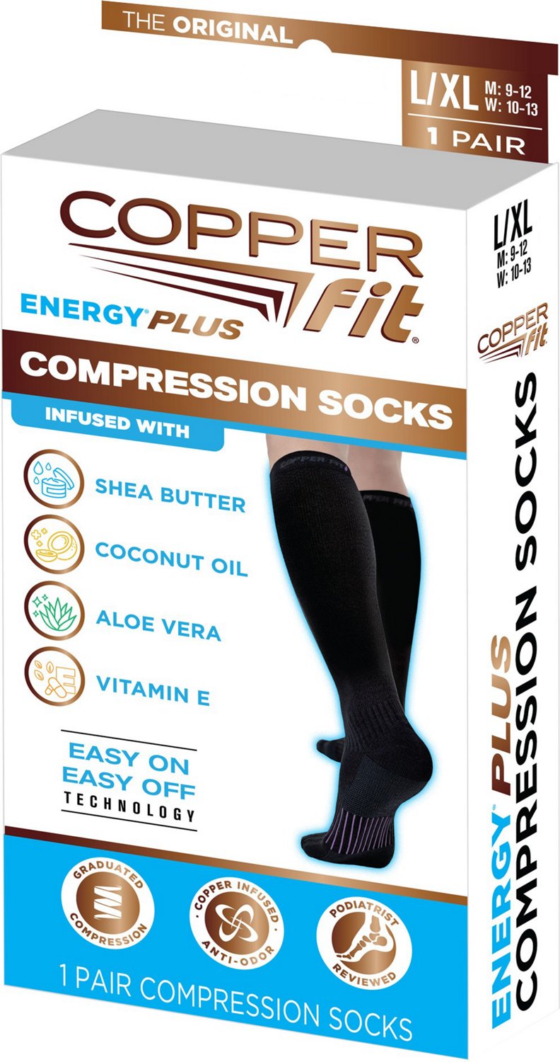 Copper Fit Energy Plus Hydrating Compression Socks - view number 3