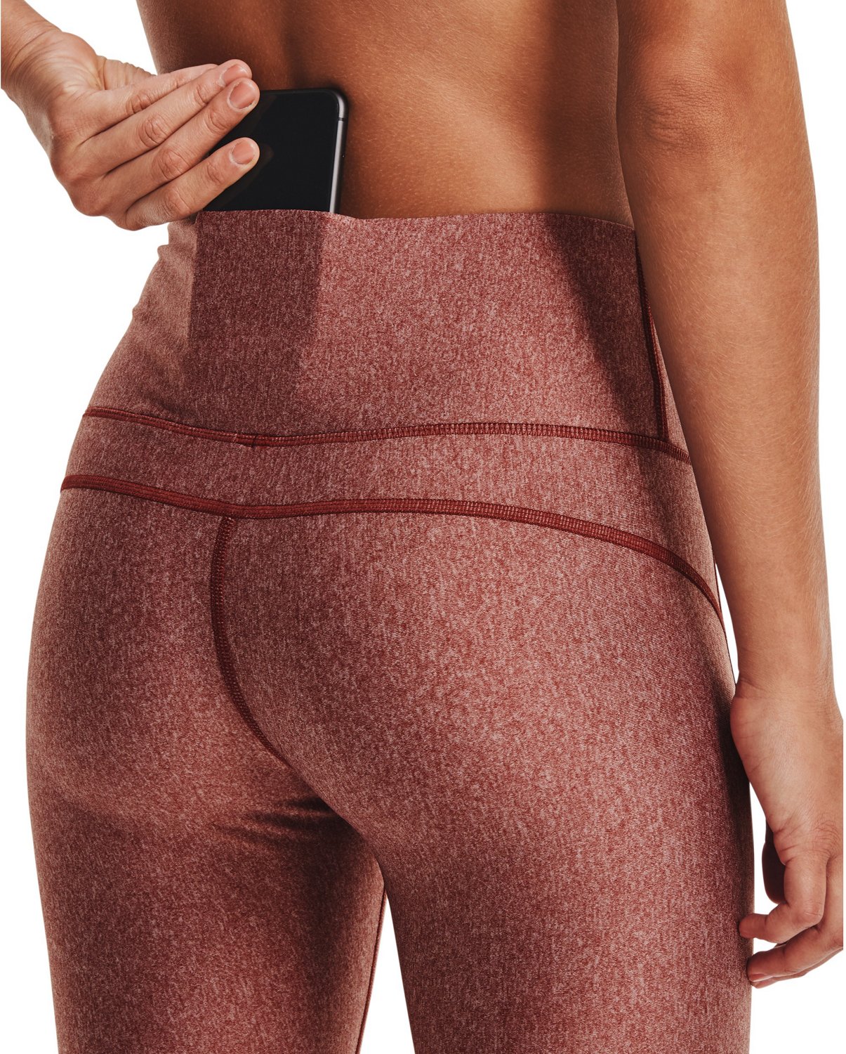 Under Armour Women's HeatGear High-Rise Ankle Crop Leggings - view number 3