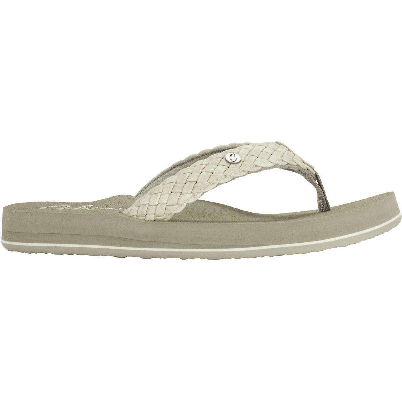 Cobian Women's Braided Bounce Flip-Flops                                                                                         - view number 1