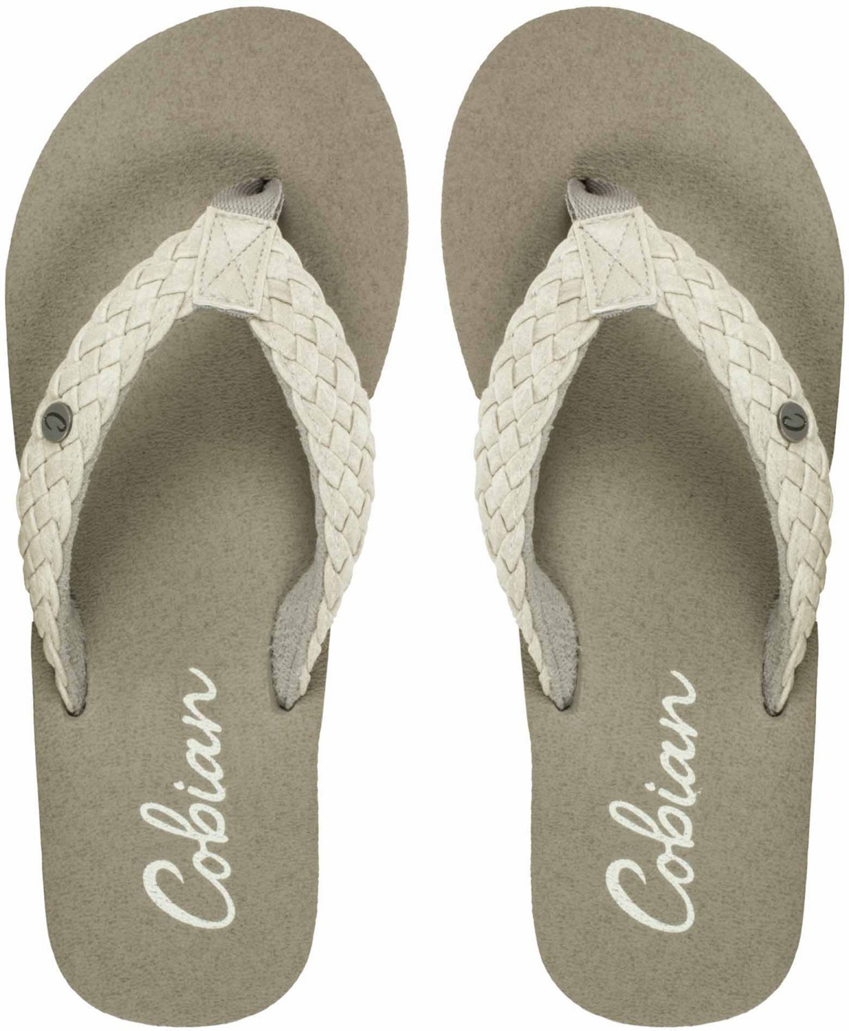 Cobian Women's Braided Bounce Flip-Flops                                                                                         - view number 3