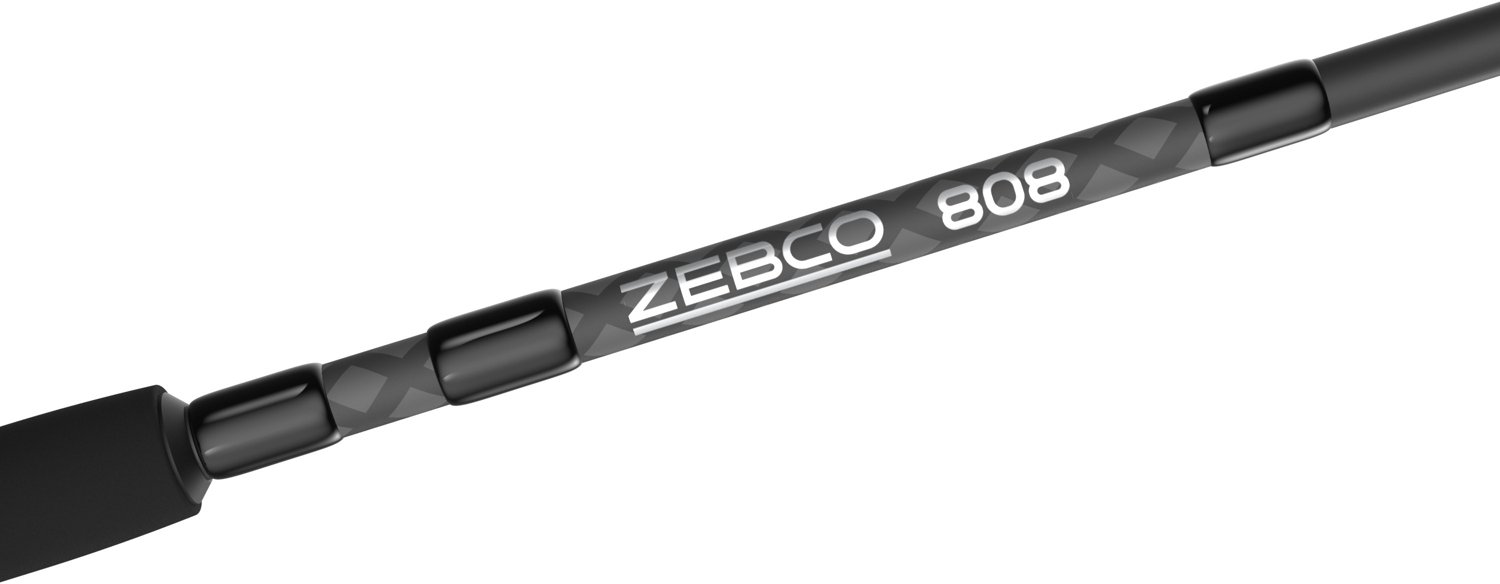 Zebco 808 Saltwater Spincast Reel and Fishing Rod Combo, 7'0