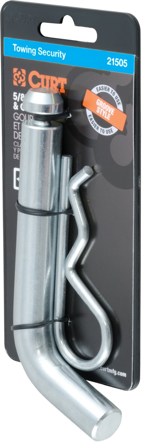 CURT 5/8 in Hitch Pin with Groove Academy