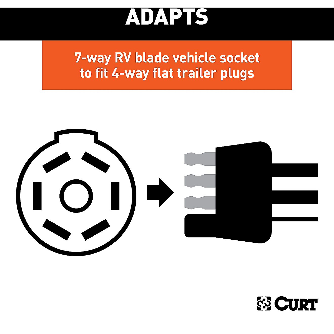 CURT Electrical Adapter                                                                                                          - view number 4