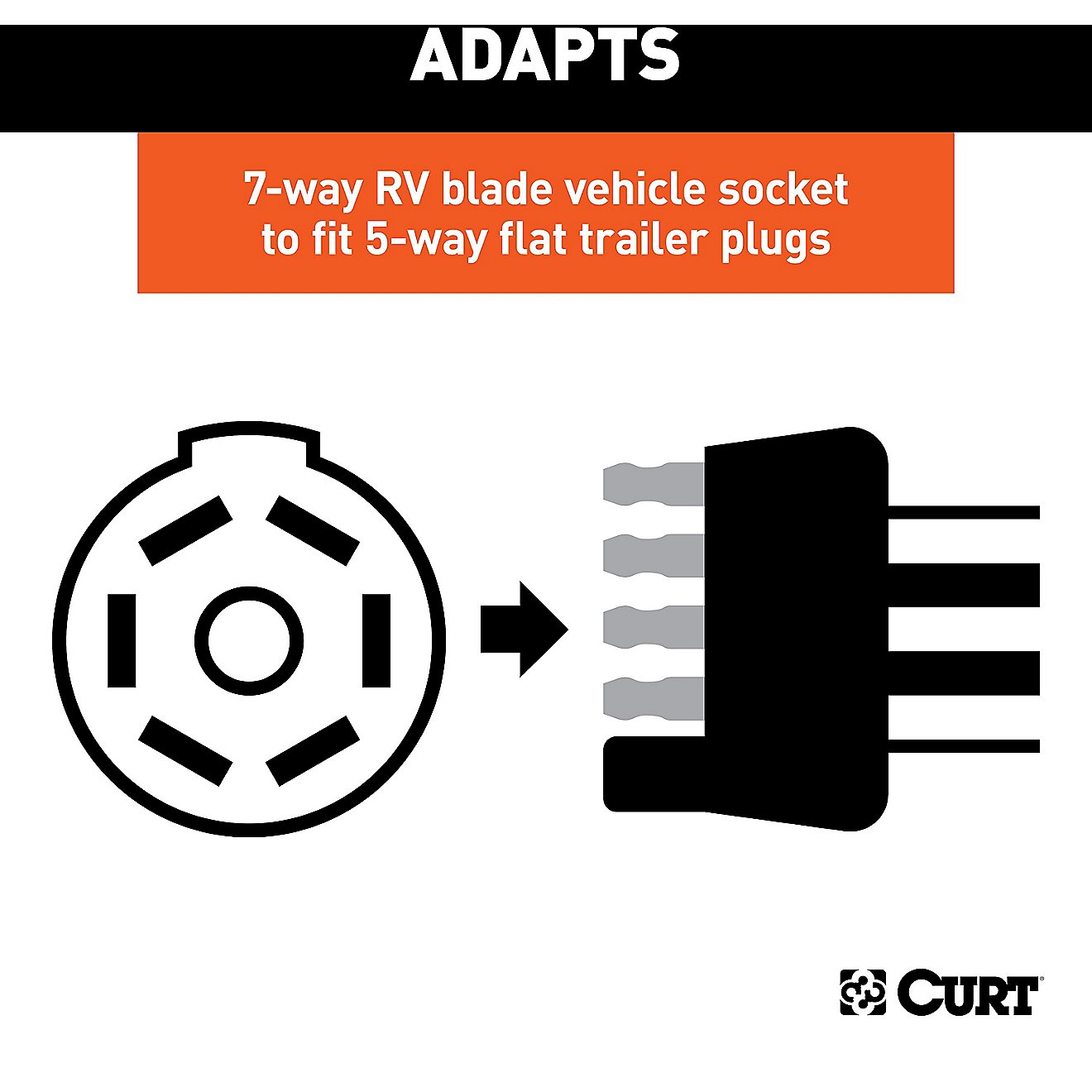 CURT Electrical Adapter                                                                                                          - view number 4