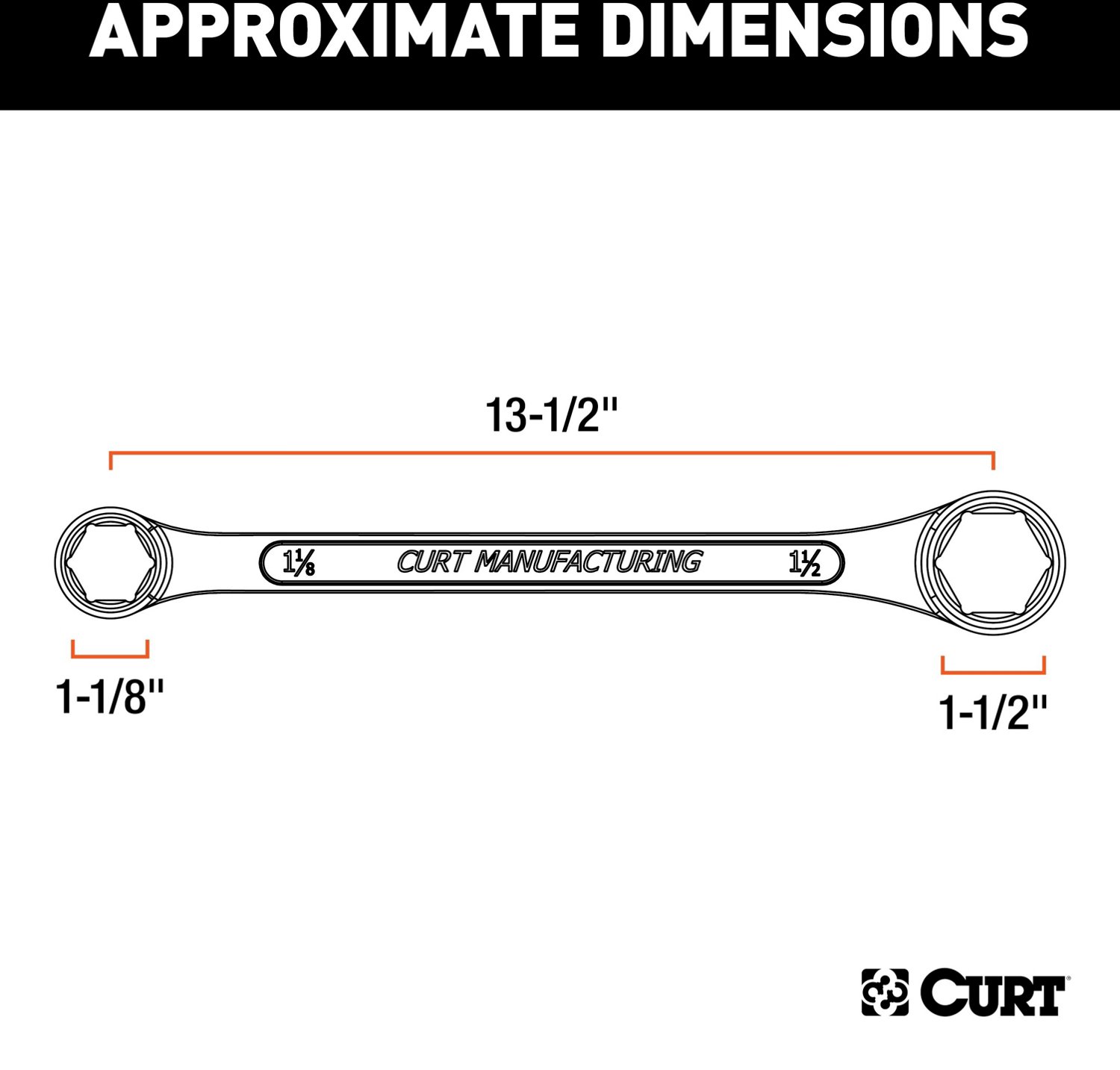 CURT Trailer Ball Box-End Wrench - view number 2