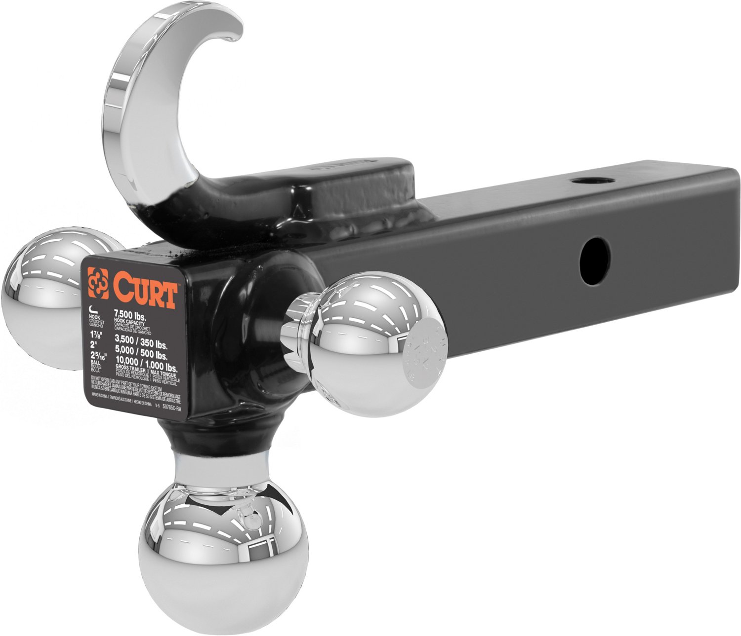 CURT Multi-Ball Mount with Hook                                                                                                  - view number 1 selected