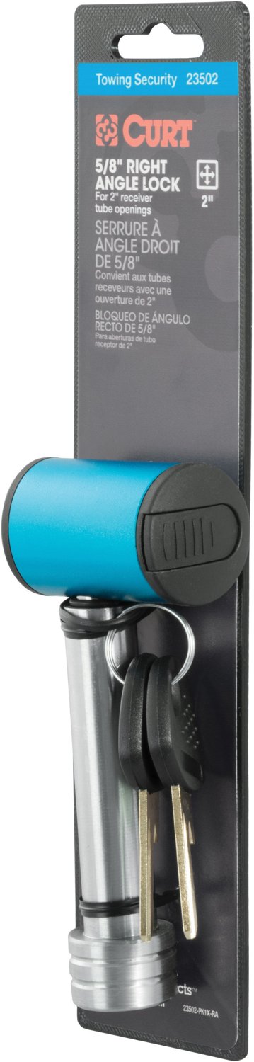 CURT .625 in Right Angle Hitch Lock - view number 4
