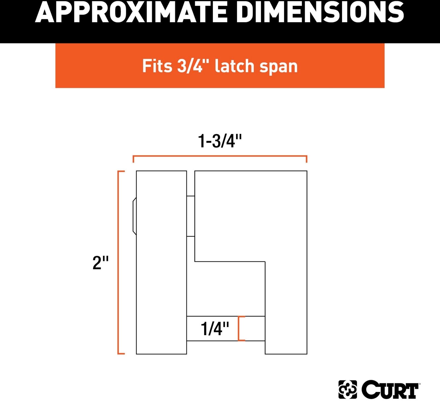 CURT .875 in Span Coupler Lock                                                                                                   - view number 2