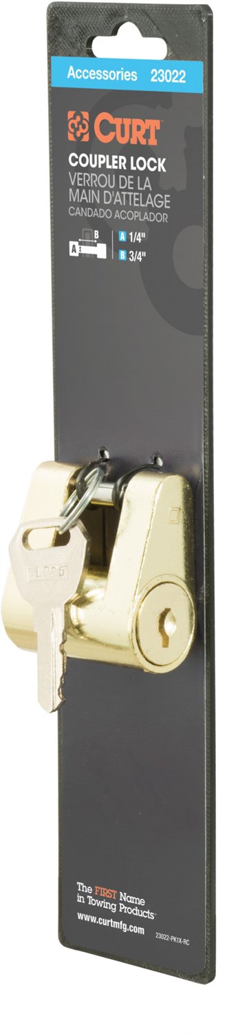 CURT Brass Coupler Lock - view number 6