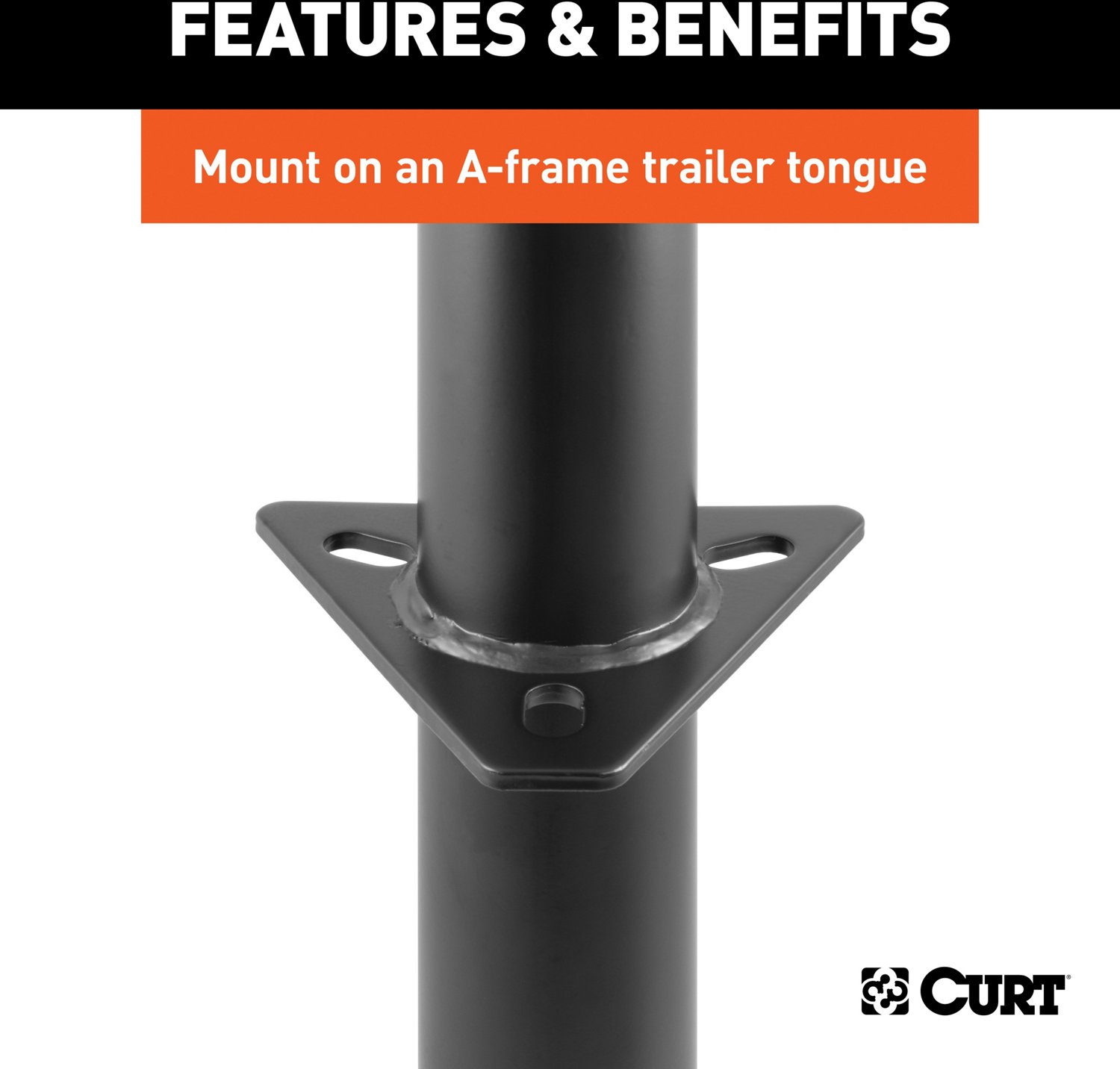 CURT A-Frame Jack with Top Handle - view number 4