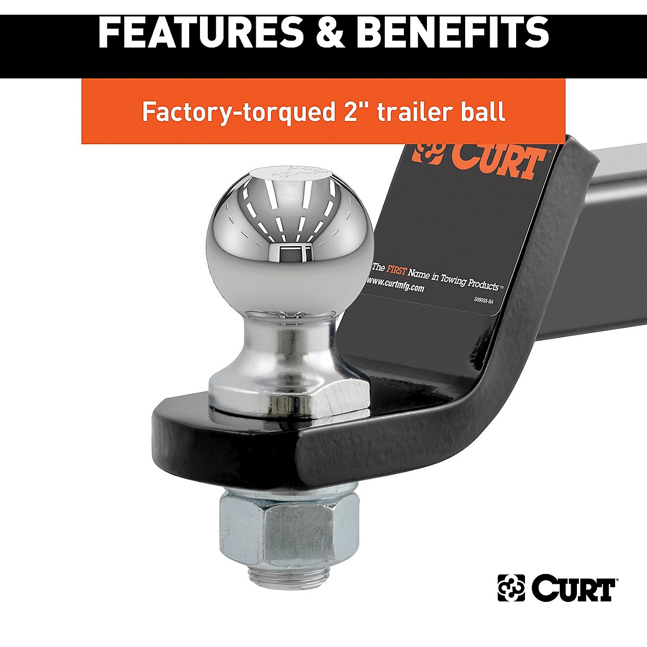 CURT 2 in SQ Ball Mount Pack                                                                                                     - view number 4