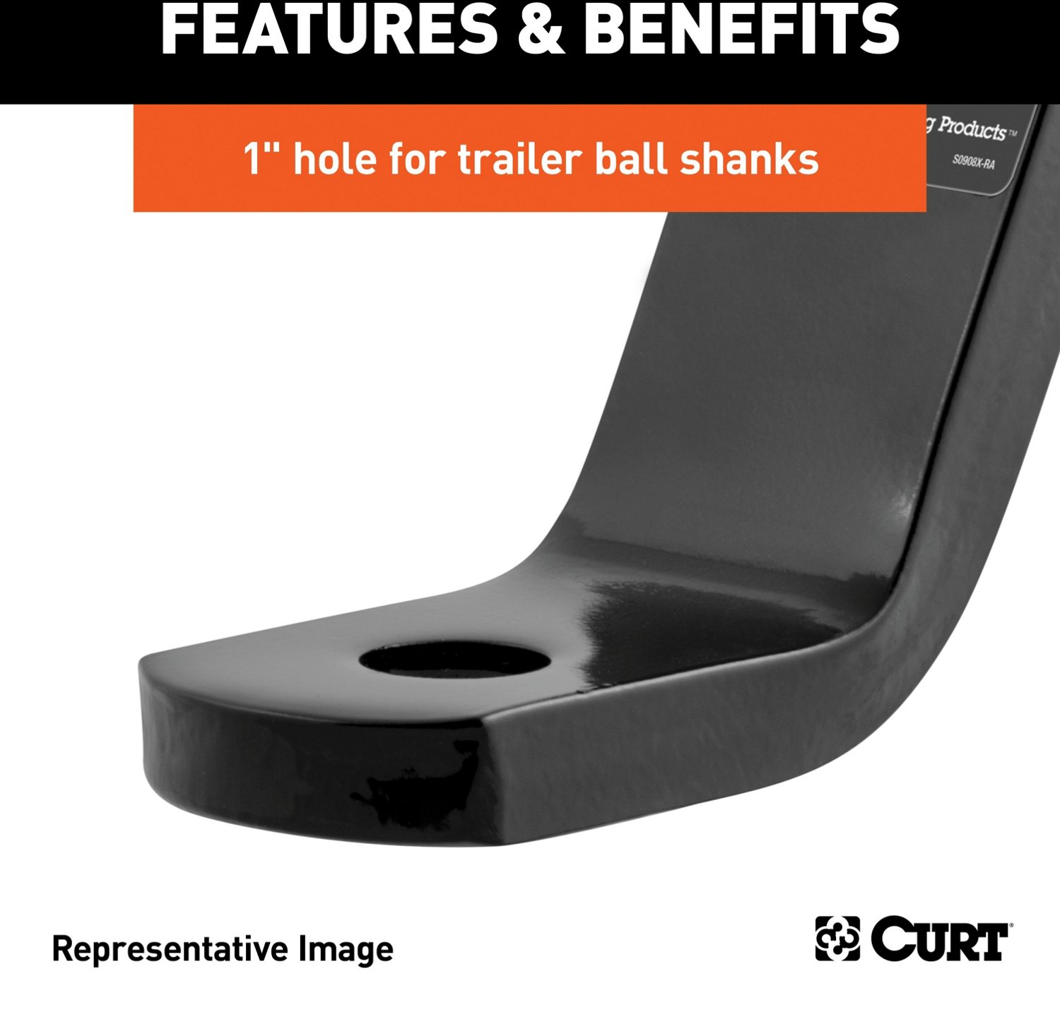 CURT Class 3 Ball Mount - view number 5