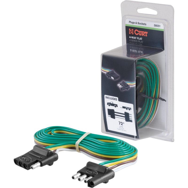 Curt 4-Way Flat Con… - image