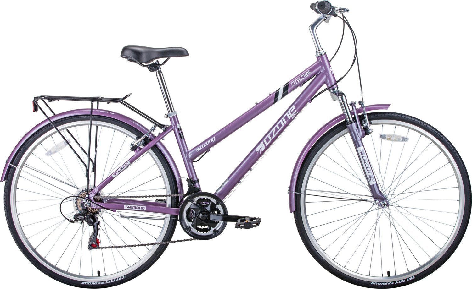 Ozone 500 Women s 700c Cityscape Hybrid Bike Academy