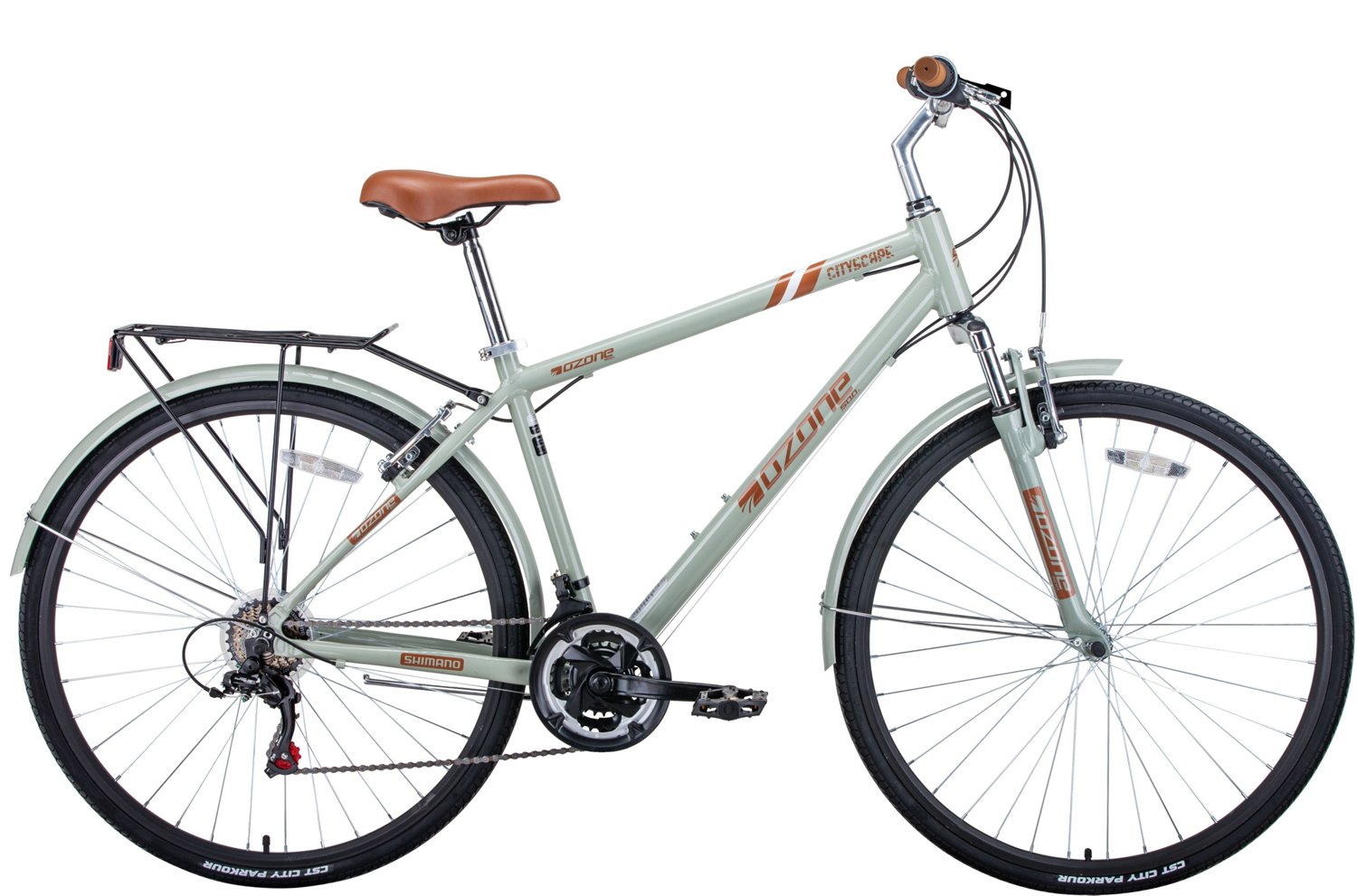 Ozone 500 Men s 700c Cityscape Hybrid Bike Academy