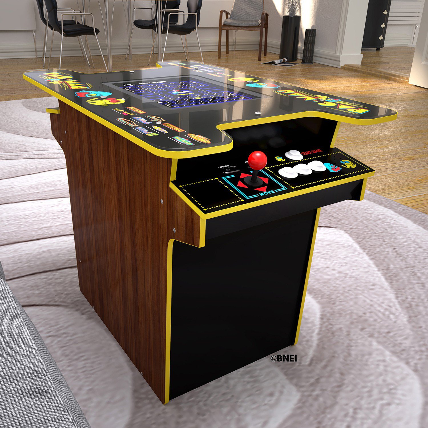Arcade 1Up Pacman 40th Anniversary HeadtoHead Gaming Table Academy