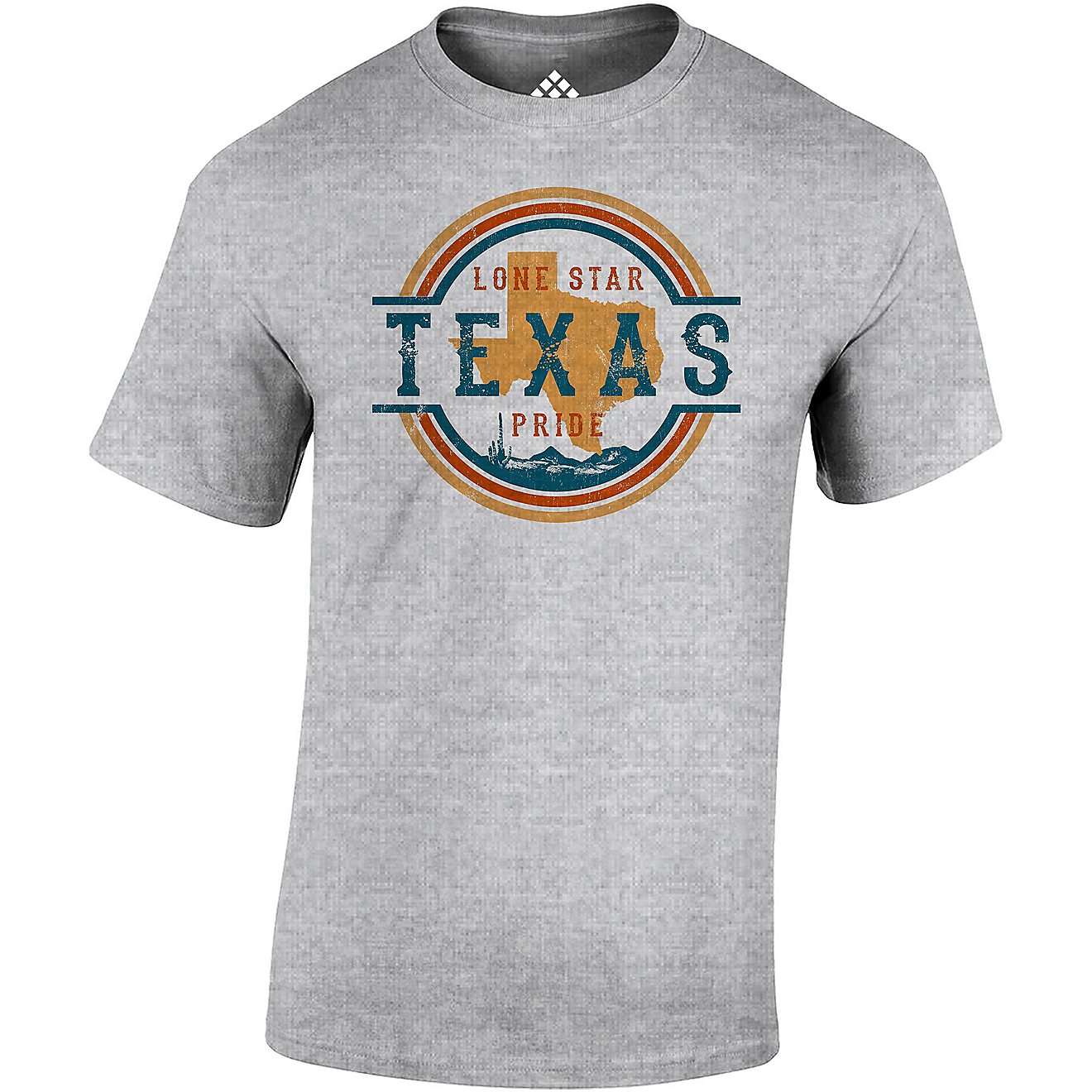 Academy Sports + Outdoors Men's Retro Start Texas T-shirt                                                                        - view number 1