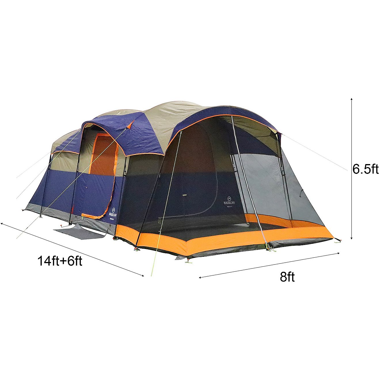 Magellan Outdoors Mission 8-Person Tunnel Tent                                                                                   - view number 6