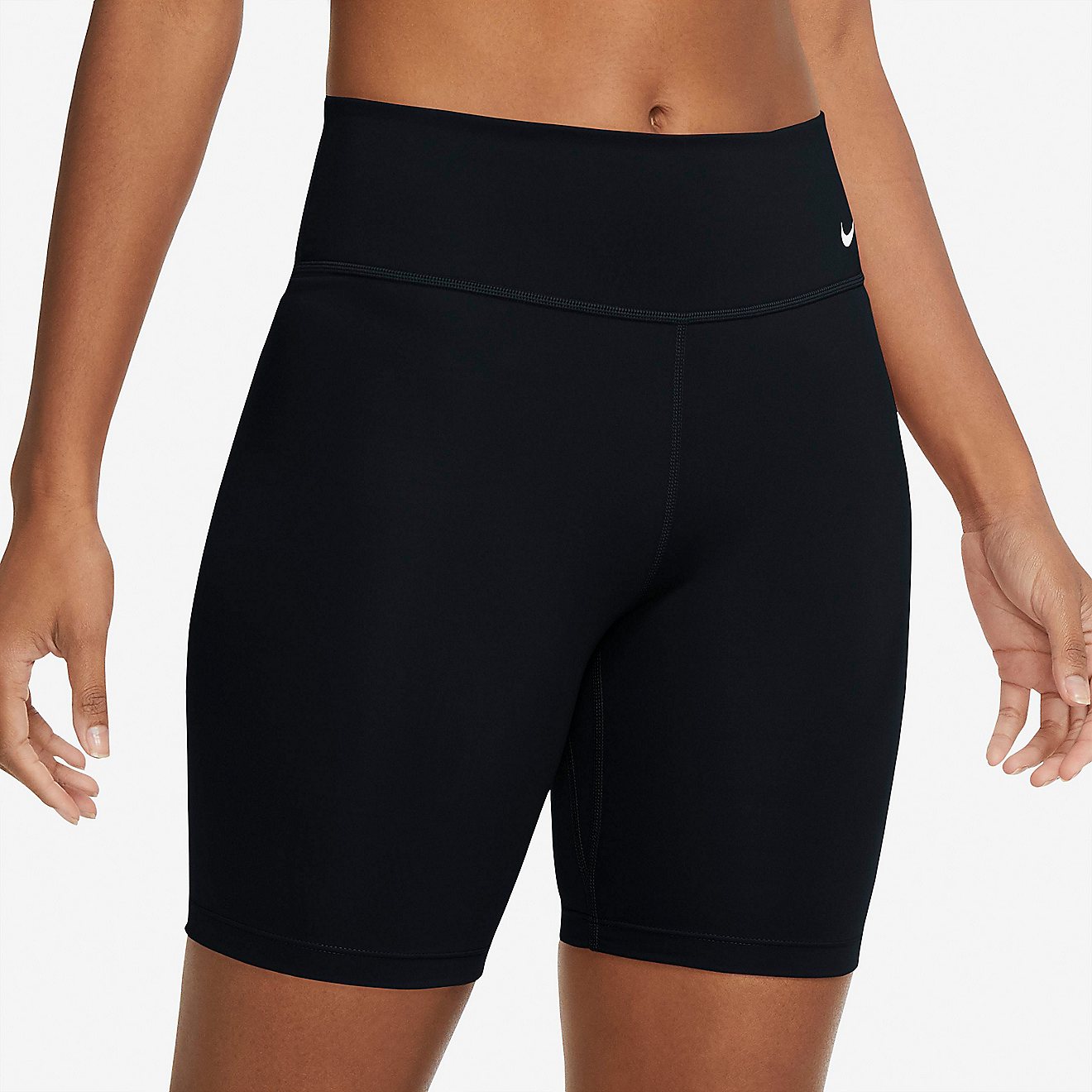 Nike Women's One Plus Size Mid Rise Shorts 7 in | Academy