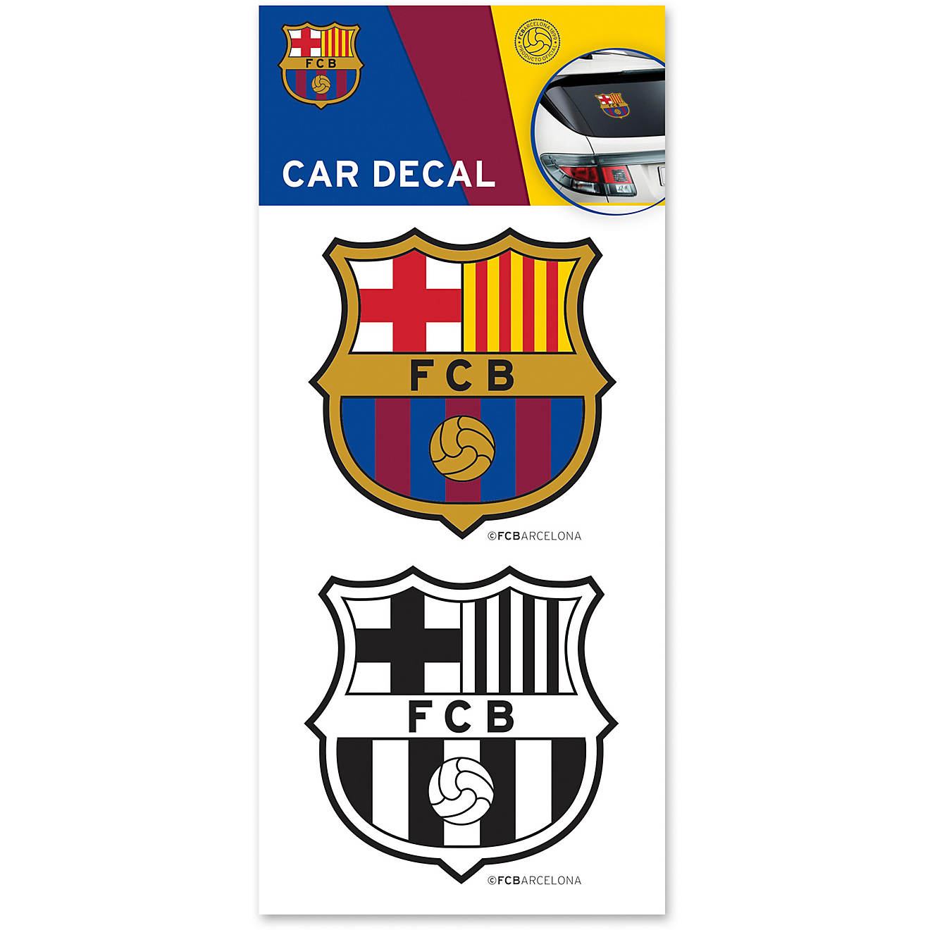 Maccabi Art FC Barcelona Car Decals                                                                                              - view number 1