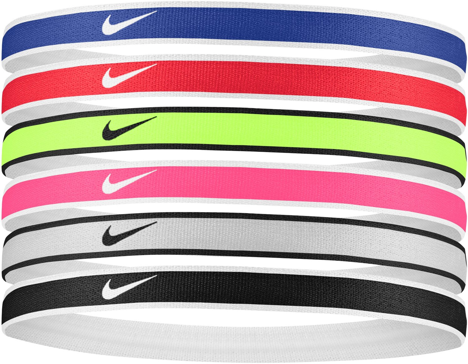 Nike Women's Tipped Swoosh Sport 2.0 Headbands 6 | Academy