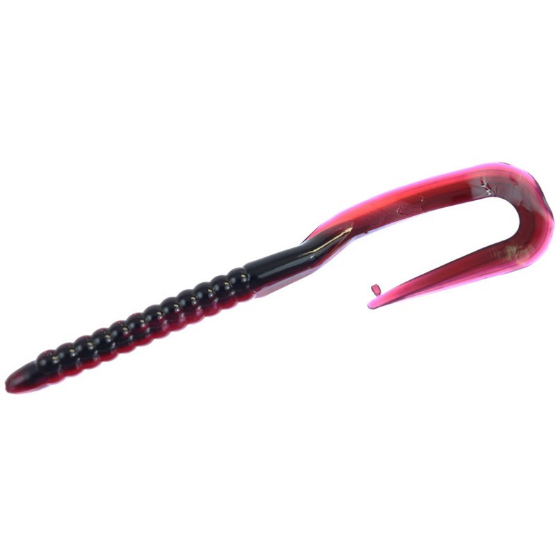 Zoom Mag U-Tale Red Bug 7-1/2 in Worm Baits 15-Pack - Frsh Wtr Soft Plastic at Academy Sports